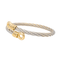 Bracelet Fred Force 10 - Bracelet jonc en acier et or jaune 58 Facettes 3241064CN