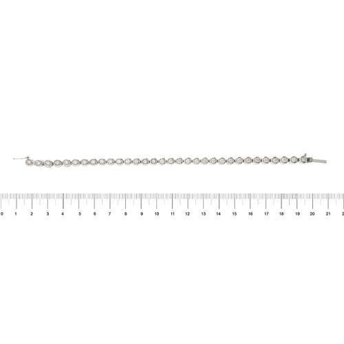 Bracelet Bracelet tennis - Bracelet en or blanc 18 ct et diamants 58 Facettes 32422