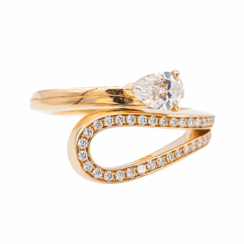 Bague 51 Repossi Bague Serti inversé Or rose Diamant 58 Facettes 3242300CN