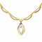 Collier Collier Solitaire Or jaune, Or blanc Diamant 58 Facettes 3243858CN