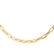 Collier Collier chaîne maille forçat en or jaune 18 carats 58 Facettes 3243949CN