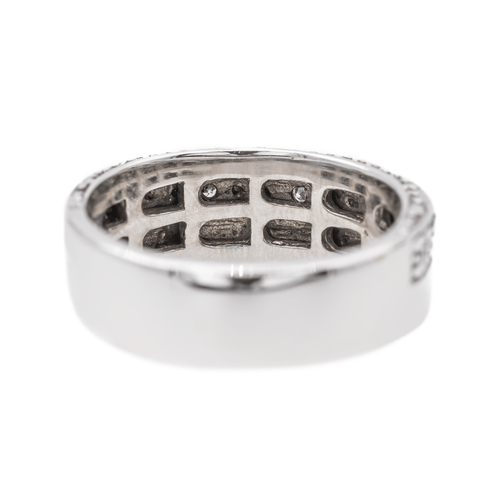Bague 50 Balmain - Bague en or blanc 18 carats et diamants 58 Facettes 3244467CN