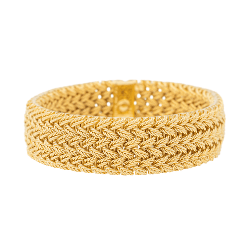 Bracelet Van Cleef & Arpels Bracelet Manchette  Or jaune 58 Facettes 3244793CN