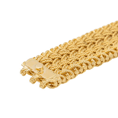 Bracelet Van Cleef & Arpels Bracelet Manchette  Or jaune 58 Facettes 3244793CN