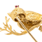 Broche Boucheron Broche Oiseau  Or jaune Rubis 58 Facettes 3246212CN