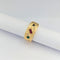 Bague 52.5 Bague Art déco en or jaune 18 carats avec rubis, émeraude, saphir et diamants 58 Facettes 32597