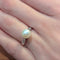 Bague 51 Bague en or blanc 18 carats avec perle de culture et diamants 58 Facettes 32599