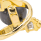 Bague 51 Bague en or jaune 18 carats avec perle de Tahiti et diamants 58 Facettes 3260296RV
