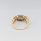 Bague 52 Bague en or rose et blanc 18 carats quartz fumé, citrines et diamants 58 Facettes 32603