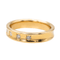 Bague 54 Bague demi-alliance en or jaune 18 carats et diamants 58 Facettes 3261222CN