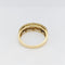 Bague 58 Bague demi-alliance en or jaune 18 carats et 7 diamants 58 Facettes 32619
