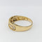 Bague 58 Bague demi-alliance en or jaune 18 carats et 7 diamants 58 Facettes 32619