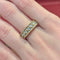 Bague 58 Bague demi-alliance en or jaune 18 carats et 7 diamants 58 Facettes 32619