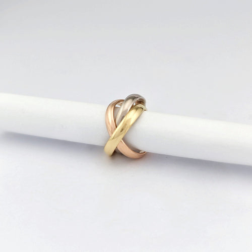 Bracelet Cartier Trinity - Motif pour bracelet en trois ors 18 carats 58 Facettes 32636