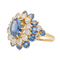 Bague 52 Bague Pompadour Or jaune Saphir, Diamant 58 Facettes 3263780CN