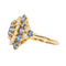 Bague 52 Bague Pompadour Or jaune Saphir, Diamant 58 Facettes 3263780CN