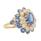 Bague 52 Bague Pompadour Or jaune Saphir, Diamant 58 Facettes 3263780CN