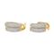 Boucles d'oreilles Piaget Boucles d'oreilles Créoles  Or jaune, Or blanc Diamant 58 Facettes 3263782CN