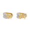 Boucles d'oreilles Piaget Boucles d'oreilles Créoles  Or jaune, Or blanc Diamant 58 Facettes 3263782CN