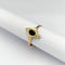 Bague 53 Bague marquise en or jaune 18 carats, saphir et diamants 58 Facettes 32638