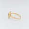 Bague 53 Bague marquise en or jaune 18 carats, saphir et diamants 58 Facettes 32638
