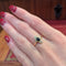 Bague 53 Bague marquise en or jaune 18 carats, saphir et diamants 58 Facettes 32638