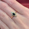Bague 53 Bague marquise en or jaune 18 carats, saphir et diamants 58 Facettes 32638