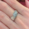 Bague 55 Bague torsadée en or blanc 18 carats et diamants 58 Facettes 32648