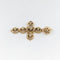 Pendentif Pendentif croix en or jaune 18 carats et diamants 58 Facettes 32666