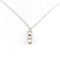 Collier Collier trilogie en or blanc 18 carats et diamants 58 Facettes 32668