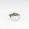 Bague 48 Poiray Tresse - Bague en or blanc 18 carats et diamants 58 Facettes 32675