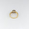Bague 54 Bague motif floral en or jaune 18 carats et diamants 58 Facettes 32679