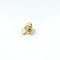 Bague 53 Bague en or jaune 18 carats et émeraude, 2 diamants 58 Facettes 32693