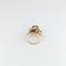 Bague 53 Bague motif feuille en or jaune 18 carats et améthyste 58 Facettes 32697