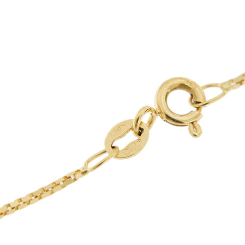 Collier Unoaerre - Collier maille vénitienne avec pendentif cœur en or jaune et diamants 58 Facettes 32739