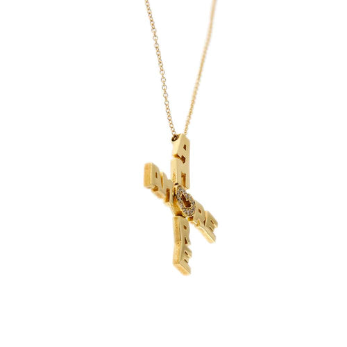 Collier Pasquale Bruni - Collier avec pendentif en or jaune 18 ct et diamants 58 Facettes 32809