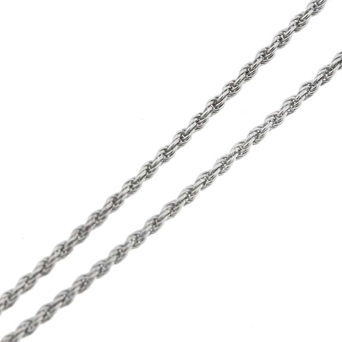 Collier Salvini I Segni - Collier avec pendentif croix en or blanc et diamants 58 Facettes 32812