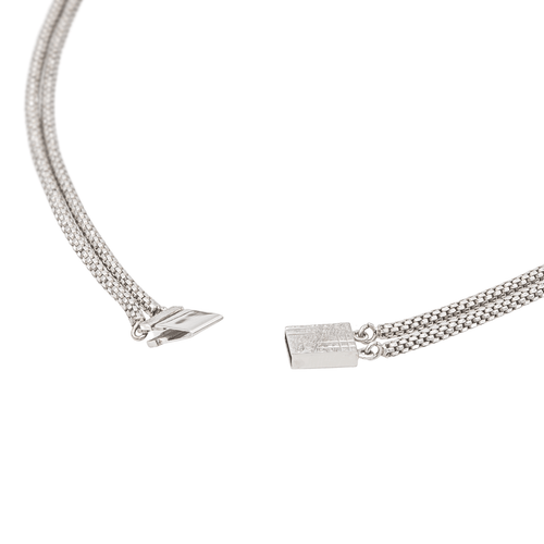Collier Collier Or blanc Diamant 58 Facettes 3281526CN