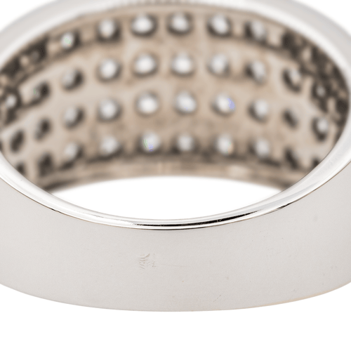 Bague 53.5 Bague Or blanc Diamant 58 Facettes 3282757CN