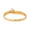 Bague 61 Bague solitaire en or jaune 18 carats avec diamant 58 Facettes 3288731CN