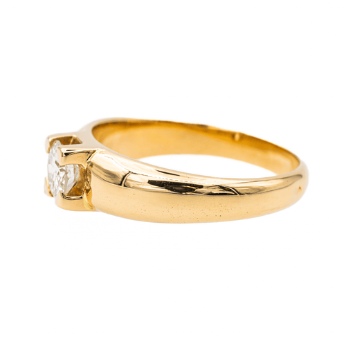 Bague 55 Bague Solitaire Or jaune Diamant 58 Facettes 3288741CN