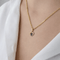 Pendentif Pendentif cœur en or jaune 18 carats, saphir poire et diamants 58 Facettes 32934