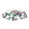 Bracelet Jean Vendôme Bracelet  Or blanc, Platine Saphir, Emeraude, Rubis 58 Facettes 3298646CN
