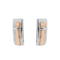Boucles d'oreilles Guy Laroche Boucles d'oreilles Dormeuses  Or blanc, Or rose 58 Facettes 3298906CN