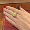Bague 52 Augis - Bague chevalière « + qu’hier – que demain » en or jaune 18 carats 58 Facettes 33094