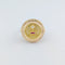 Bague 52 Augis - Bague chevalière « + qu’hier – que demain » en or jaune 18 carats 58 Facettes 33094