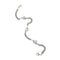 Bracelet Adoro - Bracelet double maille pop-corn en or blanc 18 kt 58 Facettes 33127