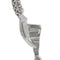 Bracelet Adoro - Bracelet double maille pop-corn en or blanc 18 kt 58 Facettes 33127