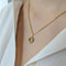 Pendentif Pendentif cœur en or jaune 18 carats et diamants 58 Facettes 33147