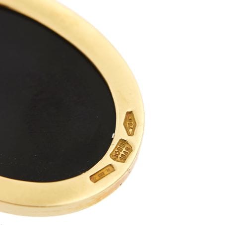Collier Gobbi 1842 - Collier camée en or jaune 18 ct 58 Facettes 33169